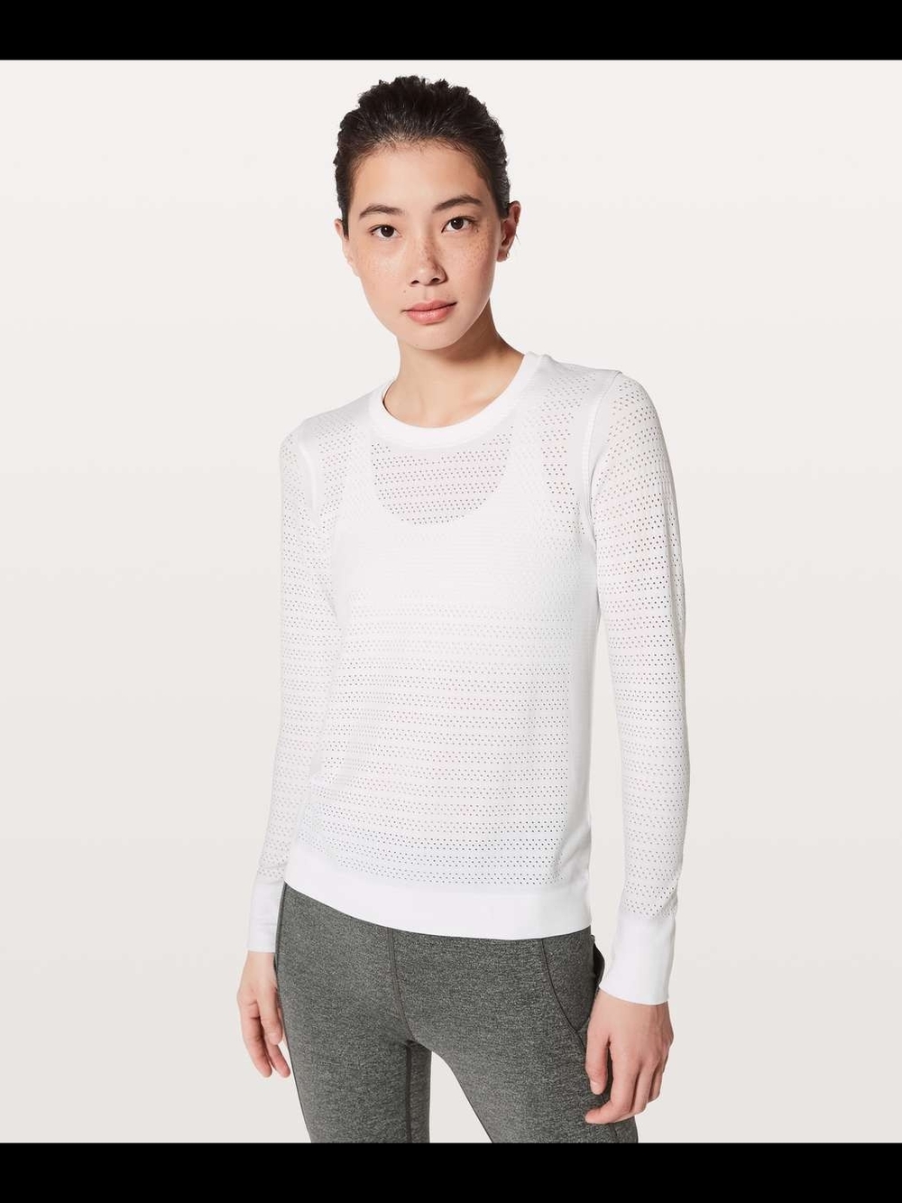 NWT lululemon Breeze By LS Squad Stripe